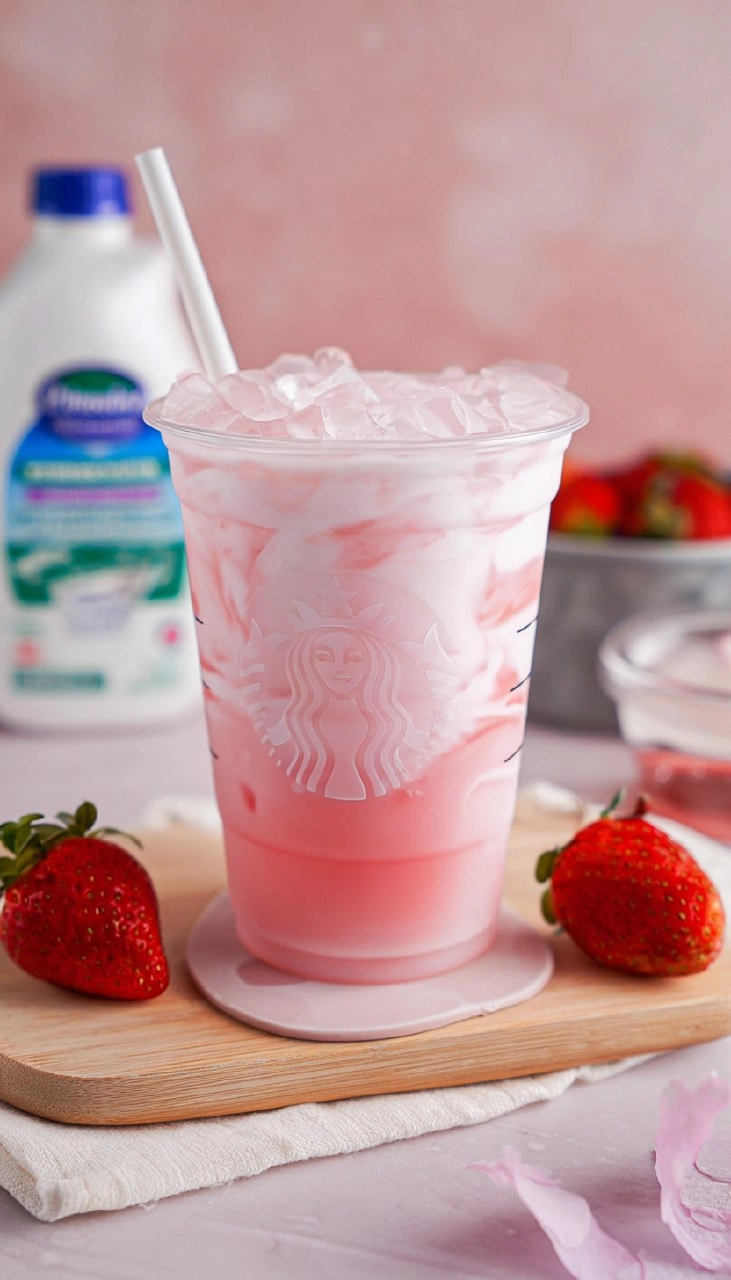 Copycat Starbucks Pink Drink