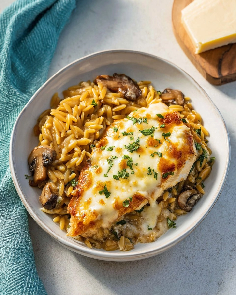 Creamy Chicken Orzo Bake 94 Creamy Chicken Orzo Bake
