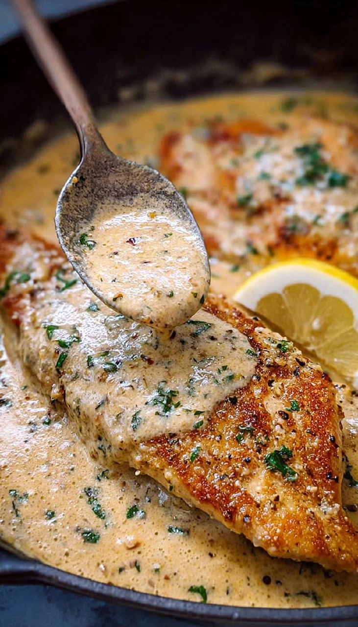 Creamy Garlic Chicken Breasts 125 Creamy Garlic Chicken Breasts