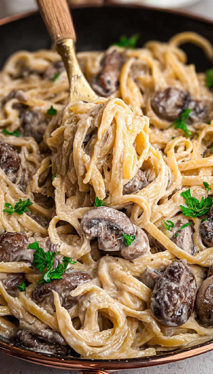 Creamy Mushroom Pasta