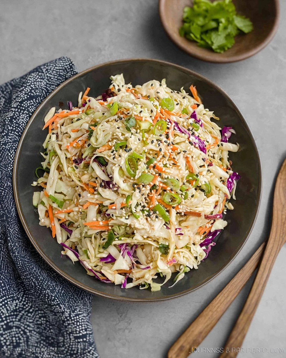 Easy Asian Slaw