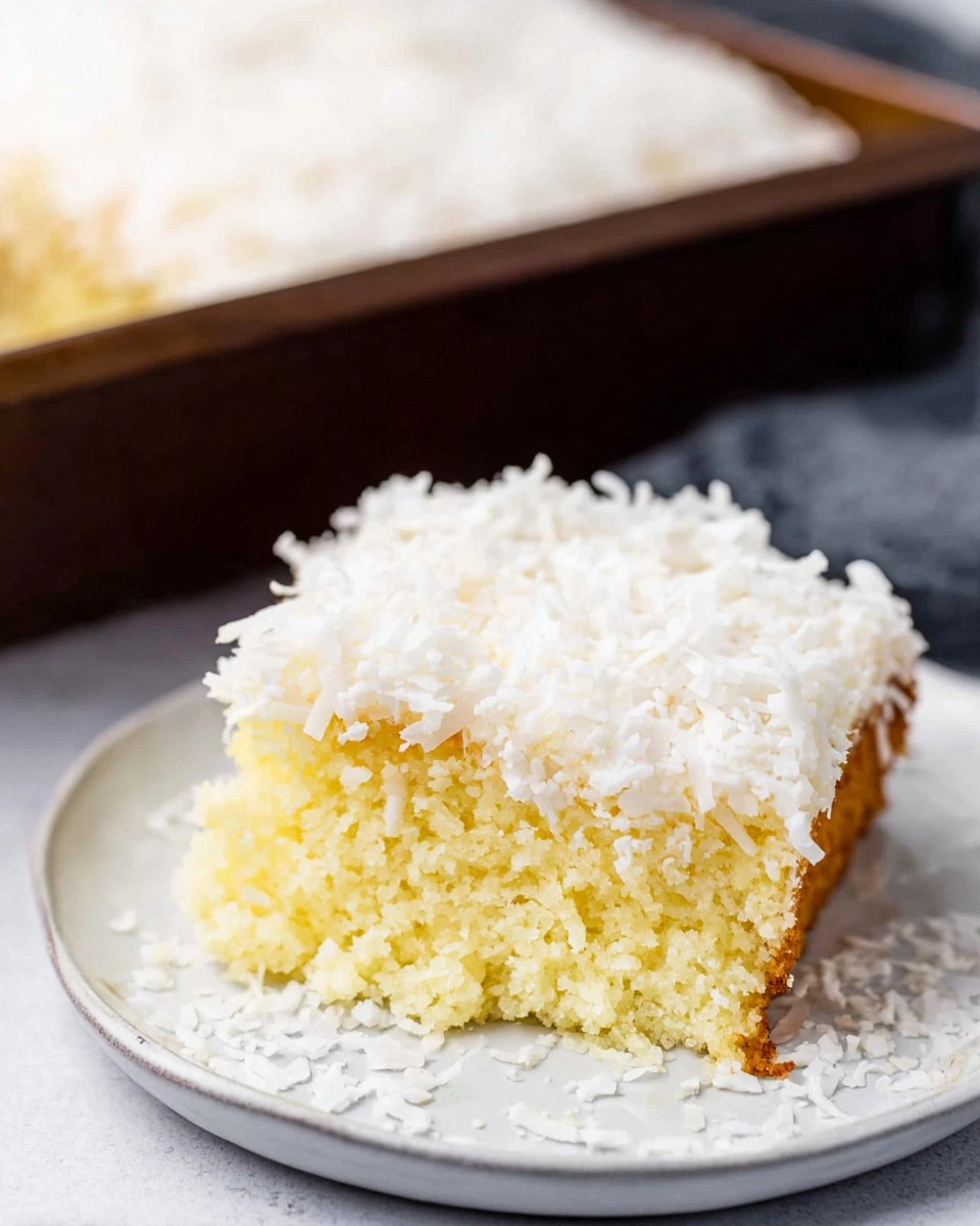 Easy Coconut Cake 109 Easy Coconut Cake