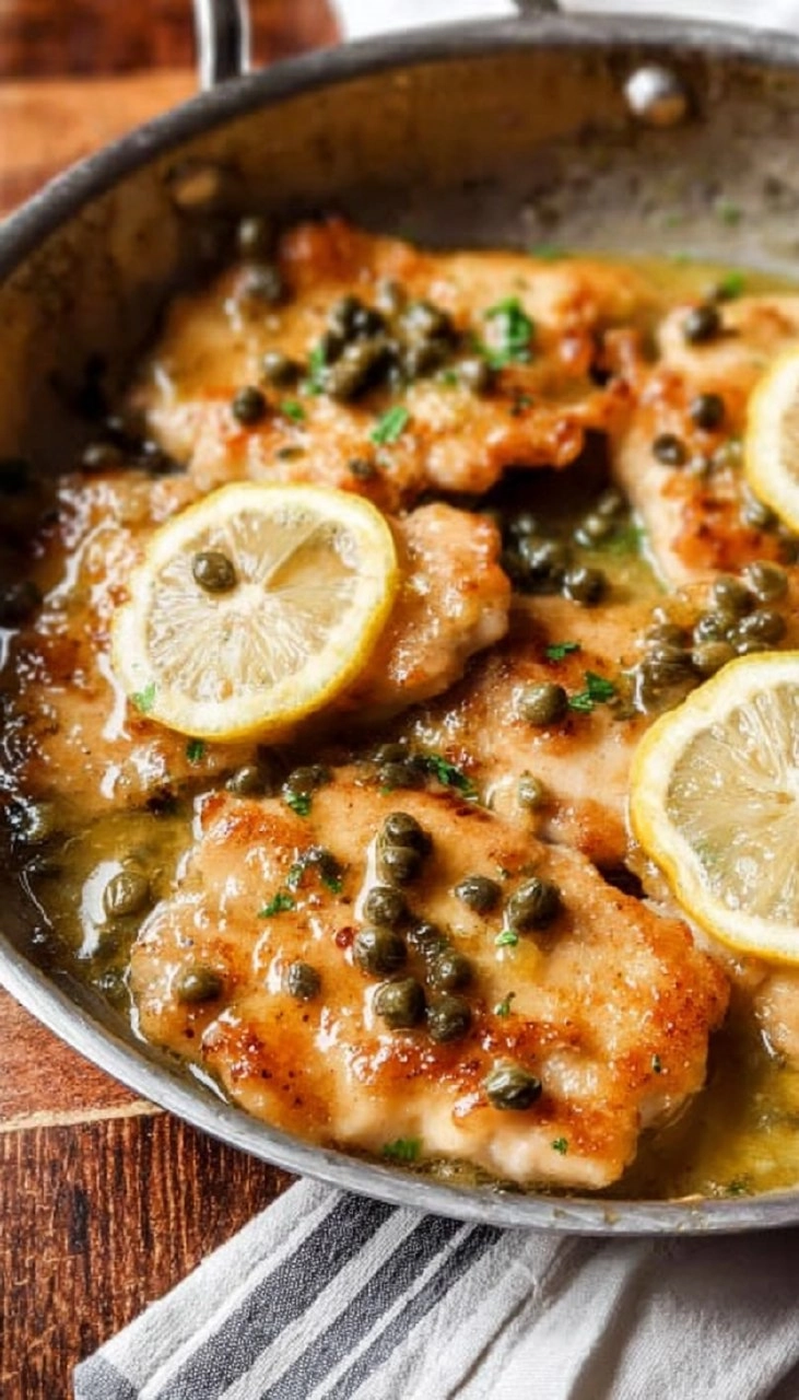 Easy Lemon Chicken Piccata (One Skillet, Paleo, Whole30, Gluten Free)