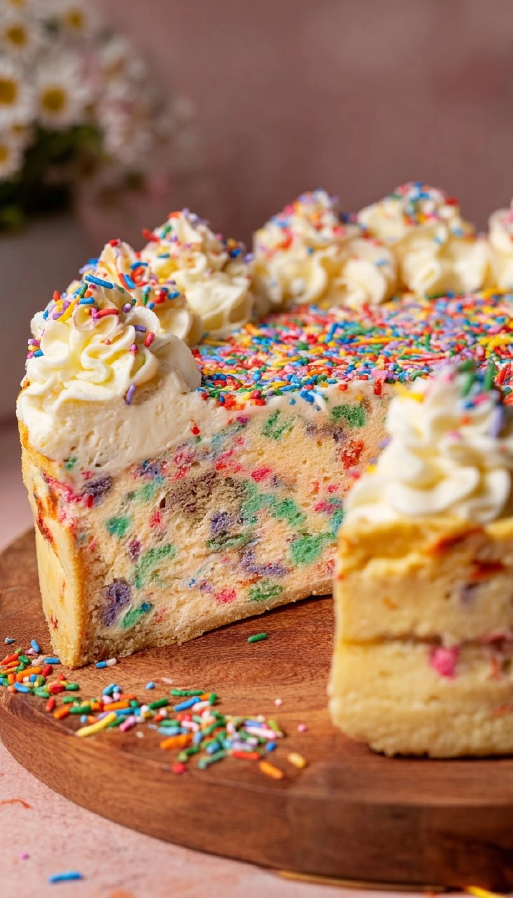 Funfetti Cake Cheesecake