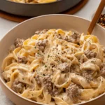 Ground-Beef-Alfredo-Recipe