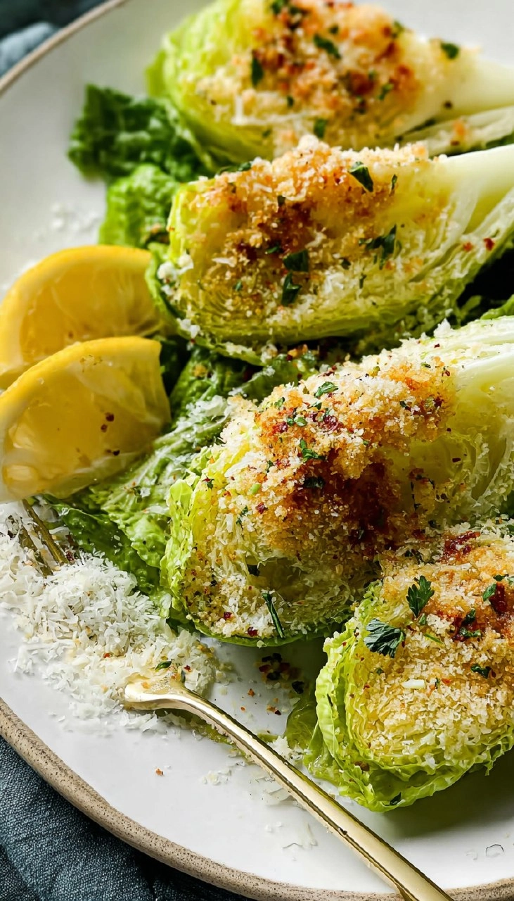 Lemon Parmesan Wedge Salad