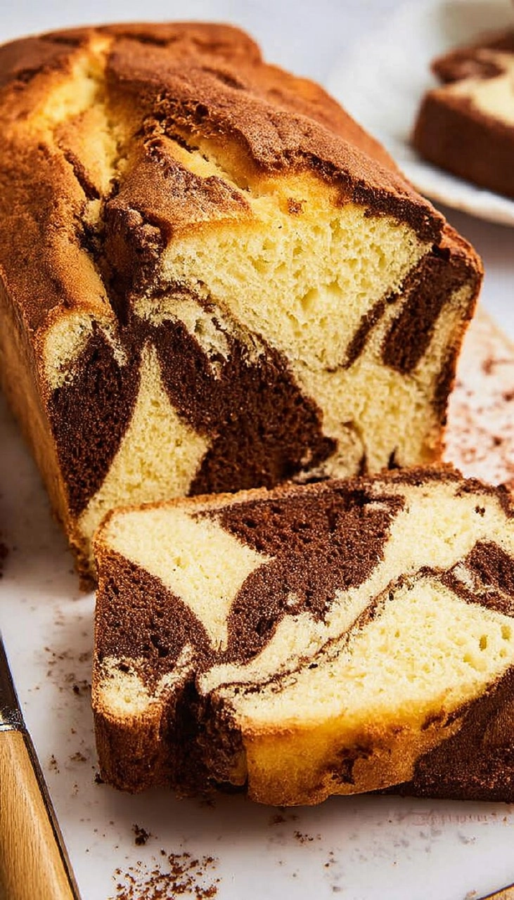 Marble Loaf Cake
