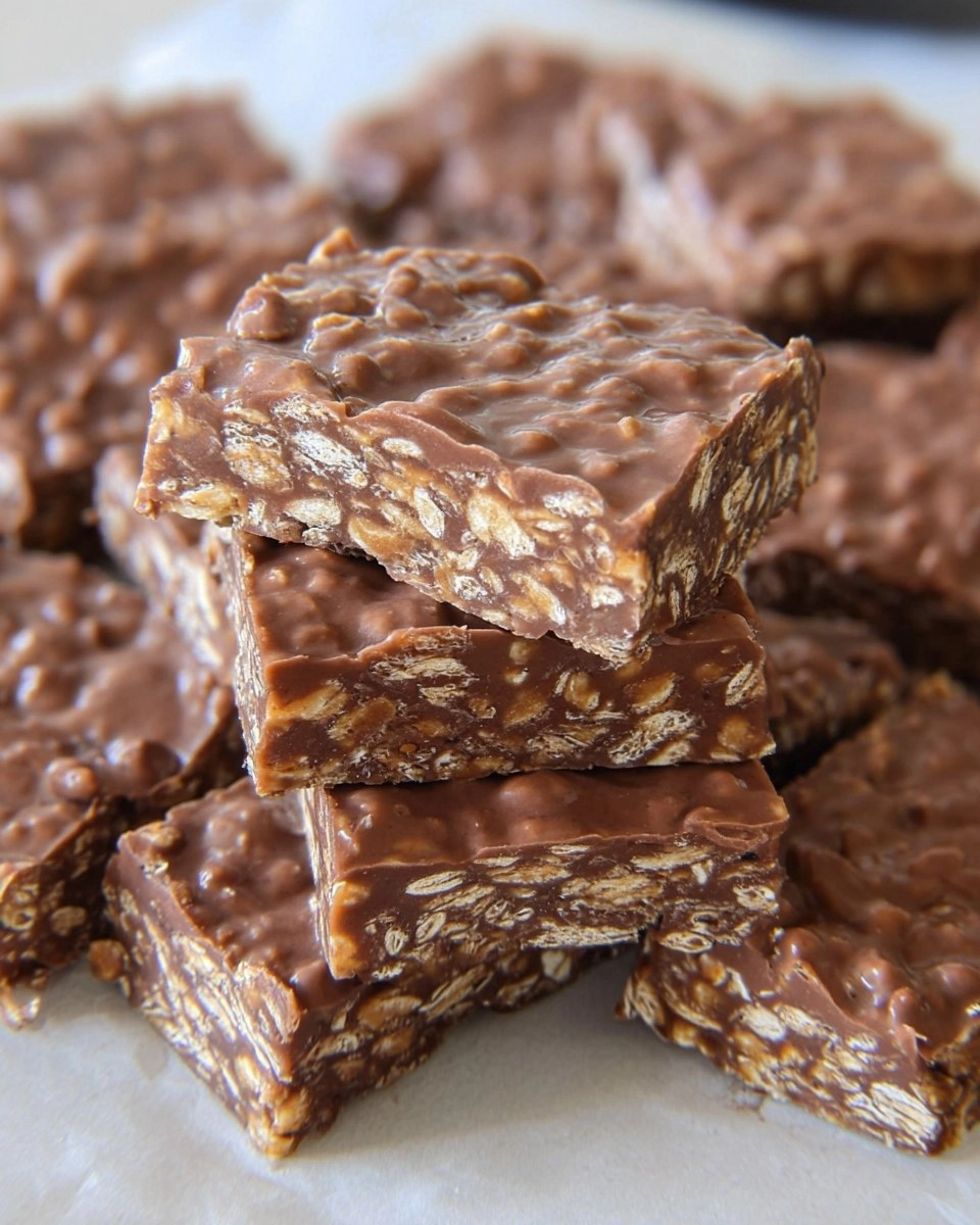 No-Bake-Chocolate-Peanut-Butter-Oat-Bars-Recipe