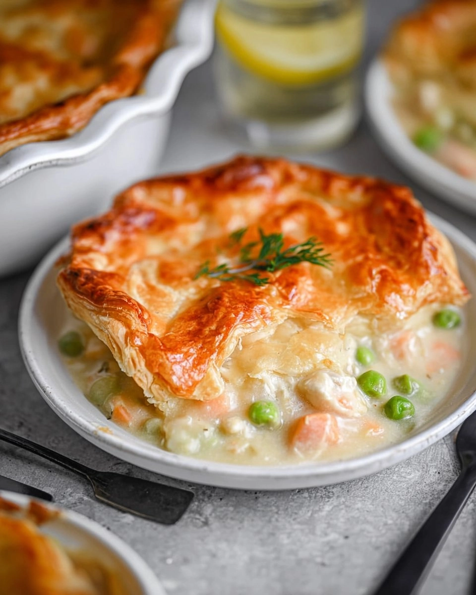 Puff Pastry Chicken Pot Pie