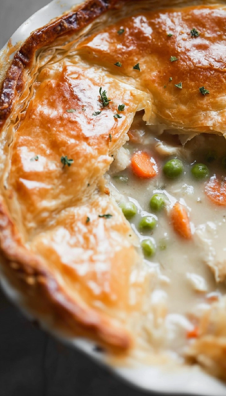 Puff Pastry Chicken Pot Pie