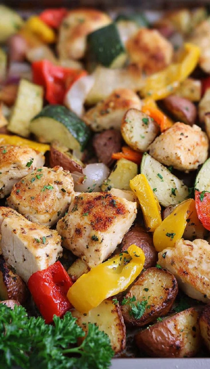 Ranch Chicken Sheet Pan Dinner