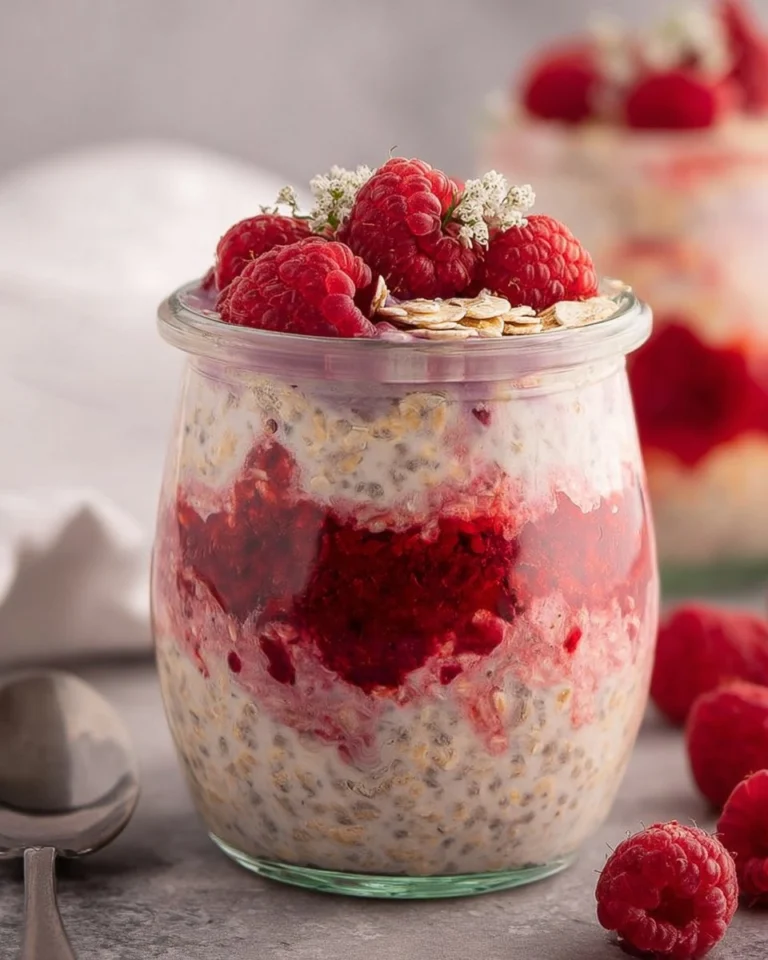 Raspberry-Overnight-Oats-Recipe