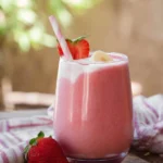 Strawberry-Banana-Smoothie-with-Yogurt-Recipe