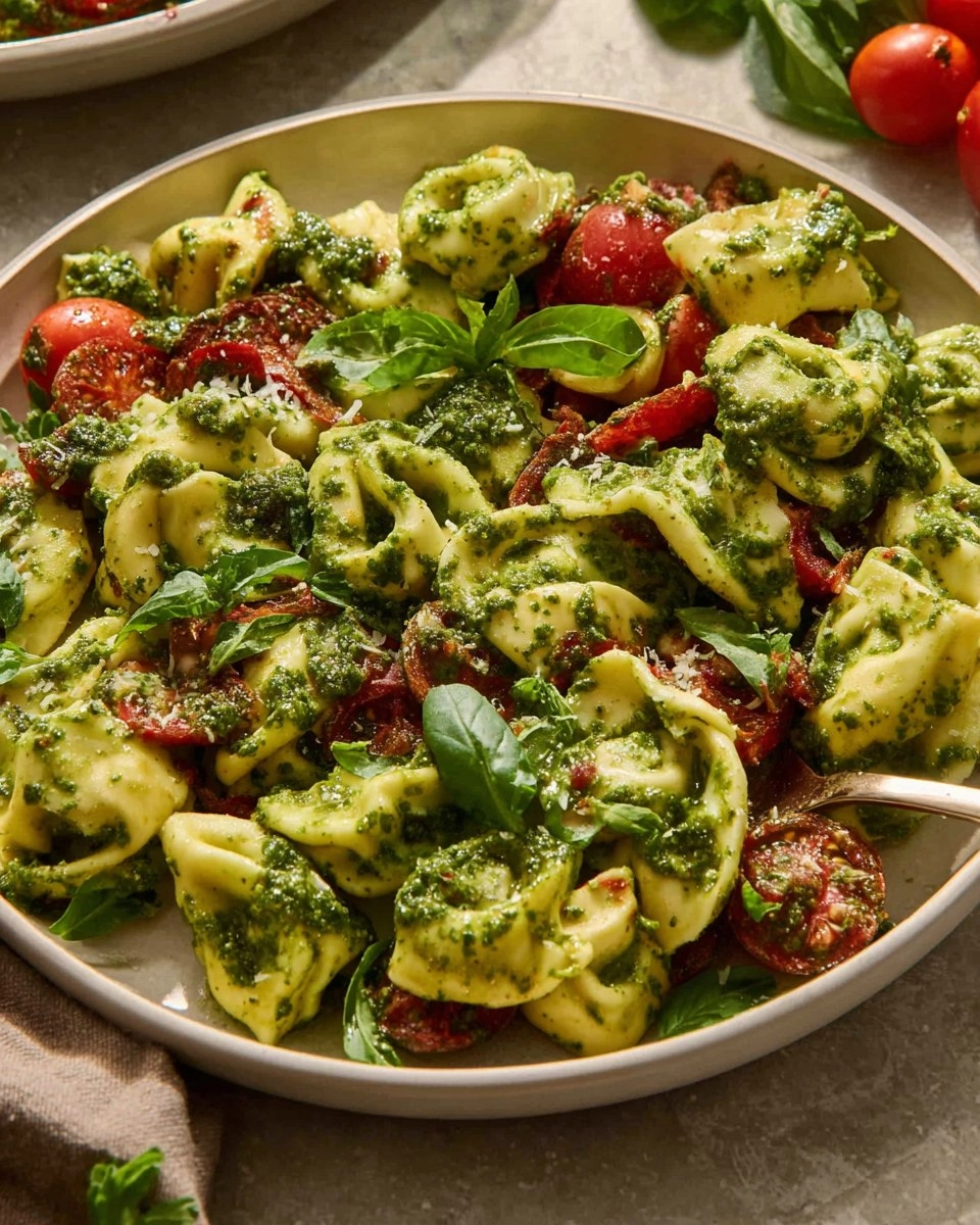 Tortellini Pesto Salad 104 Tortellini Pesto Salad