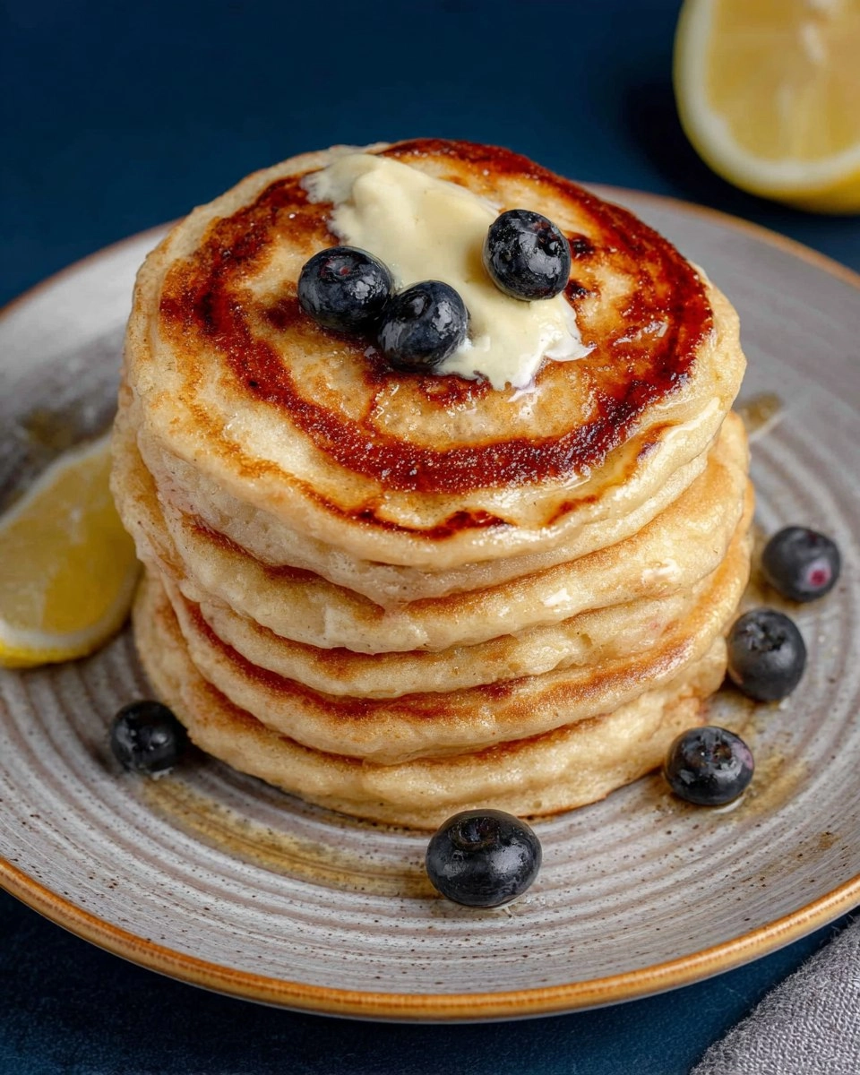 Vegan Lemon Ricotta Pancakes