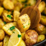 Air-Fryer-Greek-Roasted-Potatoes-Recipe
