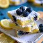 Blueberry-Lemon-Bars-Sweet-Tart-Picnic-Dessert-Squares-Recipe