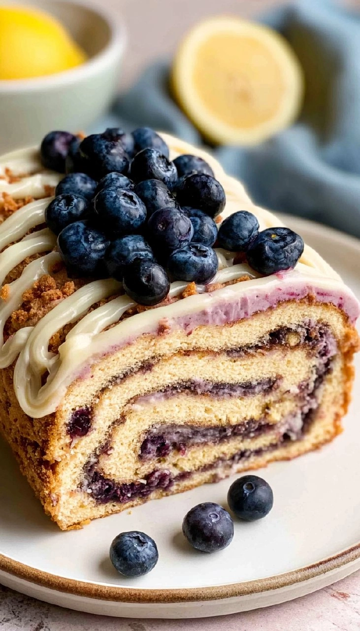 Blueberry Lemon Icebox Cake 115 Blueberry Lemon Icebox Cake