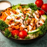 Buffalo Chicken Bowl (With Rice) 126 Buffalo-Chicken-Bowl-With-Rice-Recipe