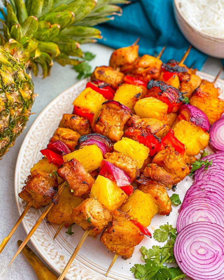 Chicken-Pineapple-Kebabs-Recipe