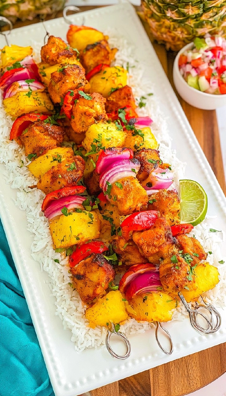 Chicken Pineapple Kebabs 120 Chicken Pineapple Kebabs