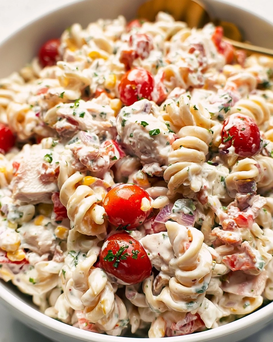 Chicken Ranch Pasta Salad 69 Chicken Ranch Pasta Salad