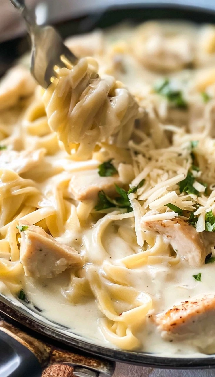 Creamy Chicken Alfredo | 30-Minute Restaurant-Style Pasta Dinner