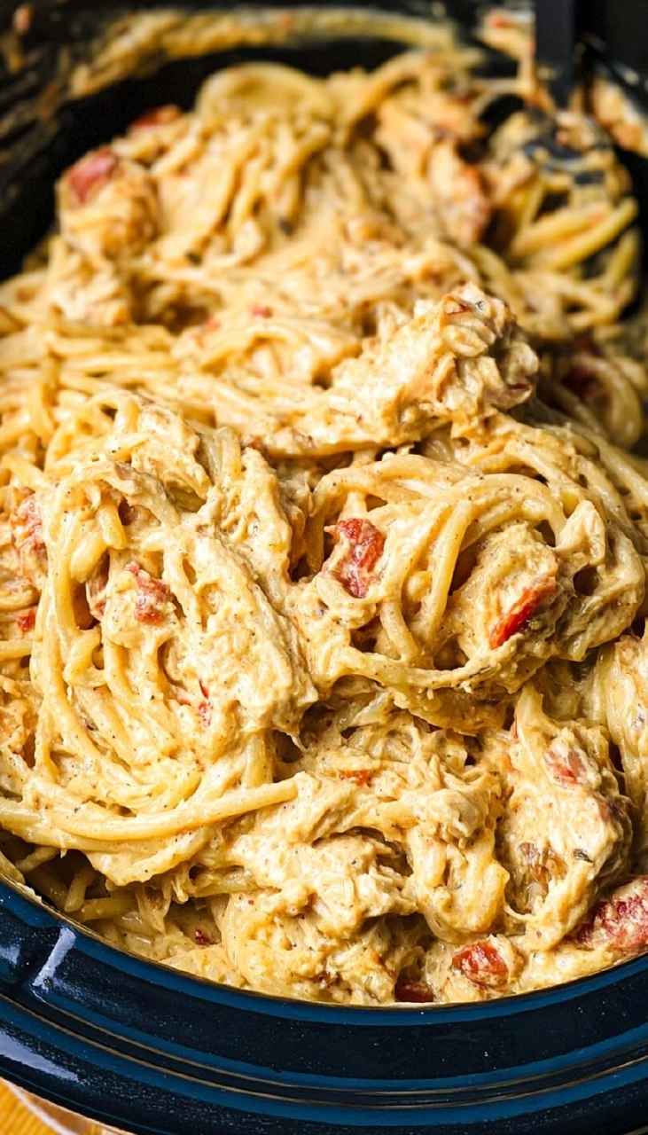 Crockpot Chicken Spaghetti 125 Crockpot Chicken Spaghetti