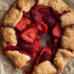 Easy-Strawberry-Galette-no-pie-pan-needed-Recipe