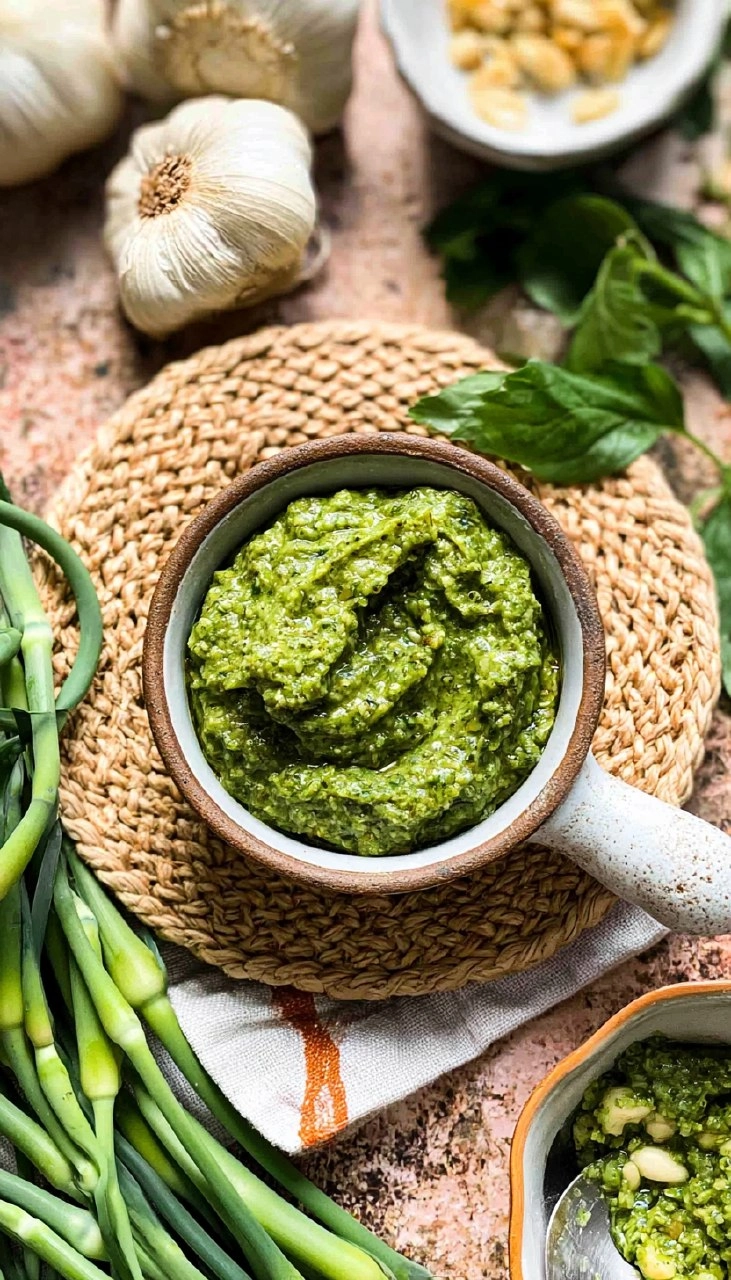Garlic Scape Pesto