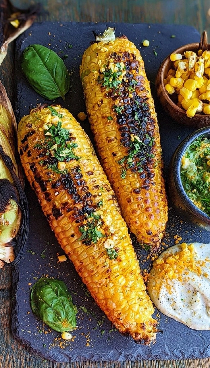 Grilled Corn on the Cob | Simple Buttered Summer Cookout Corn 60 Grilled Corn on the Cob | Simple Buttered Summer Cookout Corn