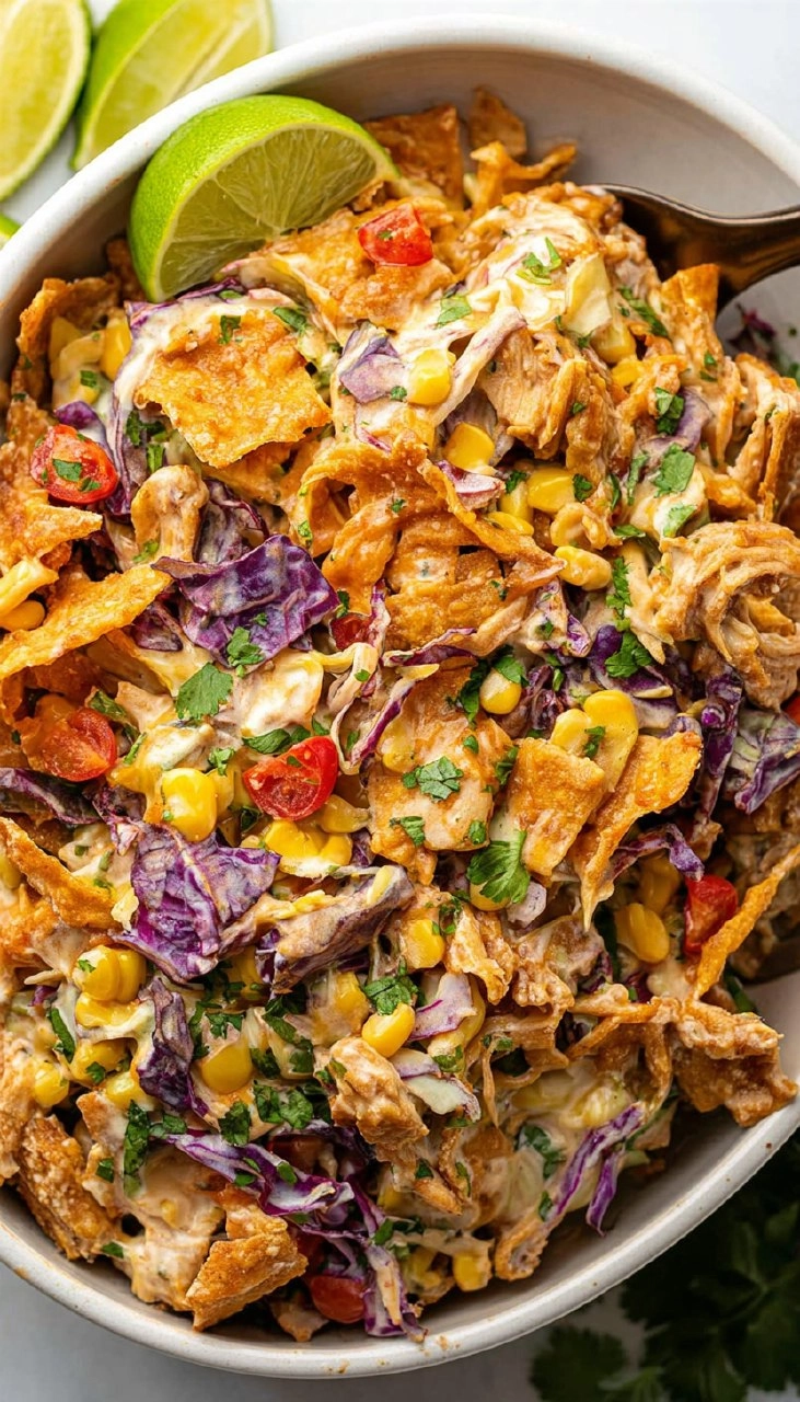 Loaded Chicken Frito Cowboy Cabbage