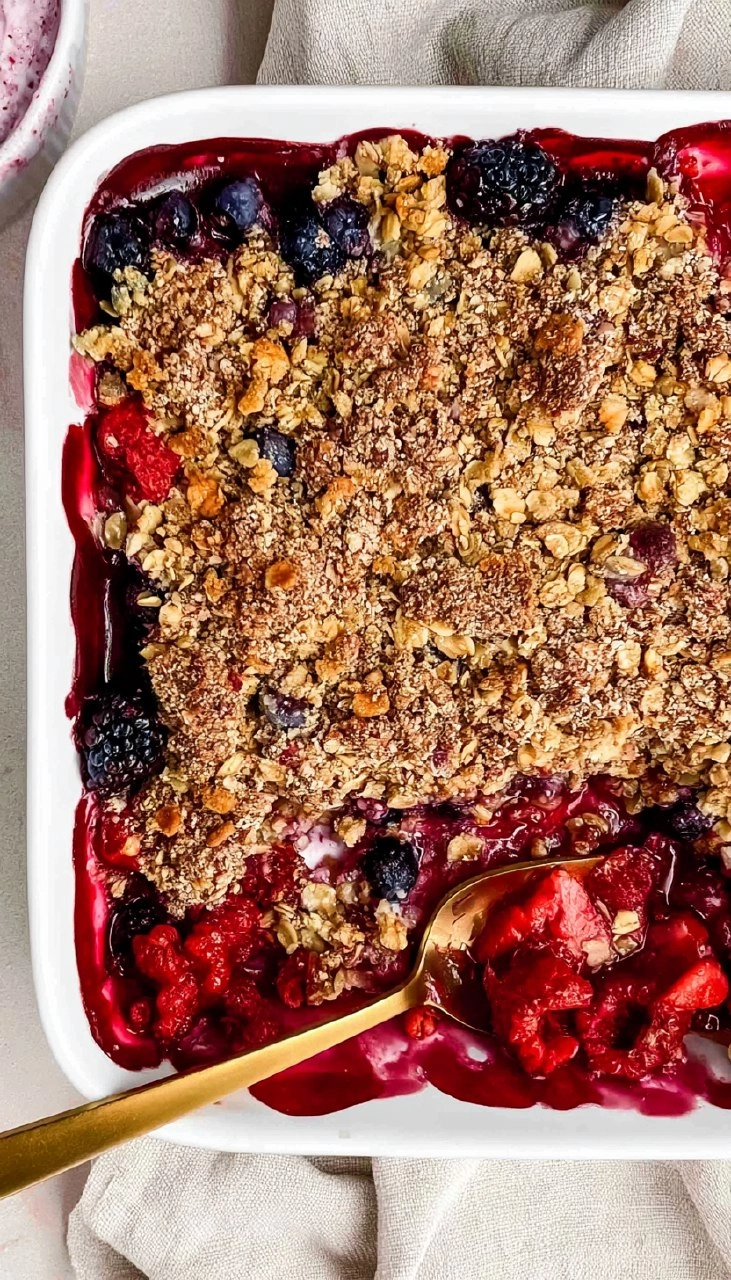 Mixed Berry Crisp 95 Mixed Berry Crisp