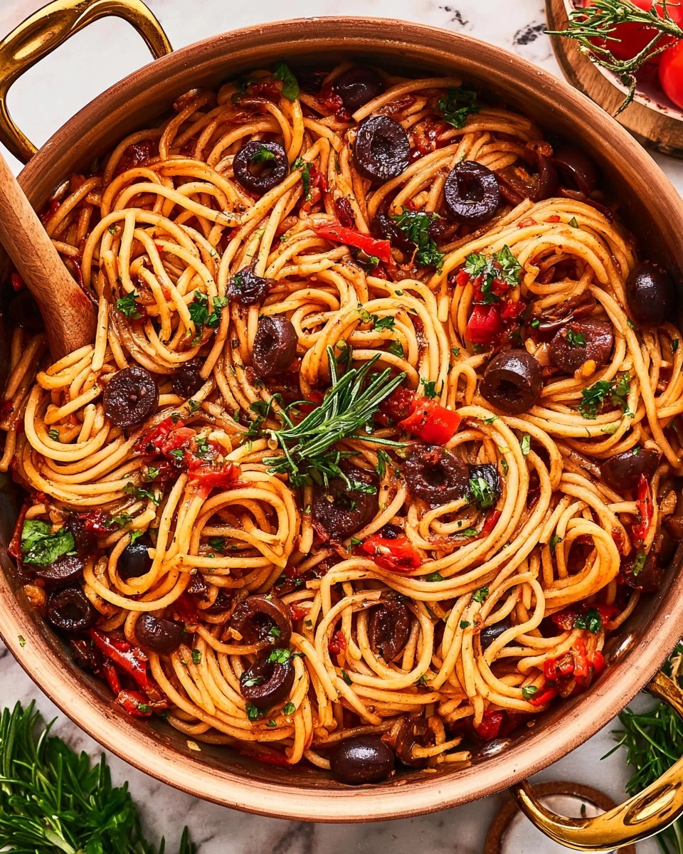 Pasta Puttanesca 94 Pasta Puttanesca