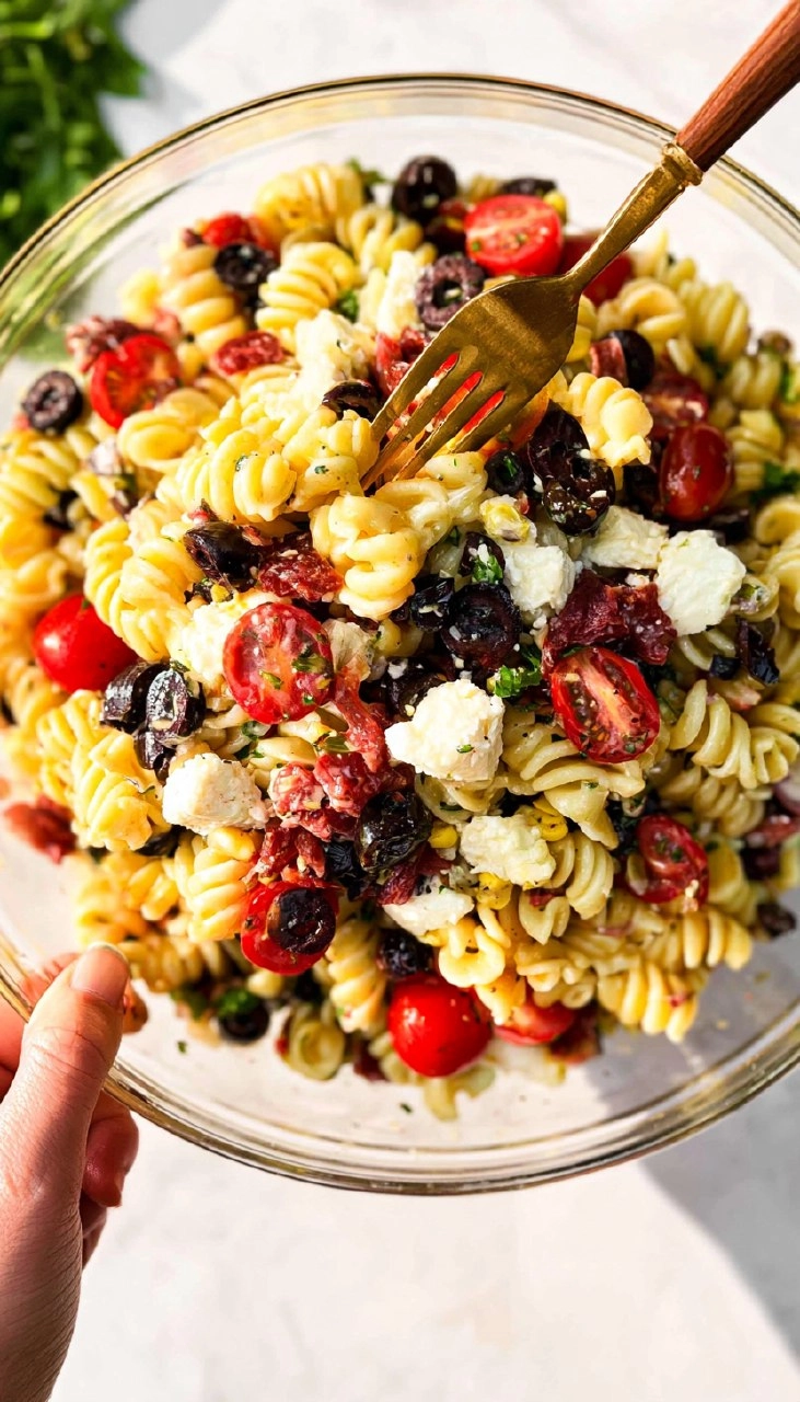Pasta Salad | Easy Potluck Side for Picnics and BBQs 75 Pasta Salad | Easy Potluck Side for Picnics and BBQs