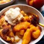 Peach-Cobbler-Old-Fashioned-Summer-Fruit-Dessert-Recipe
