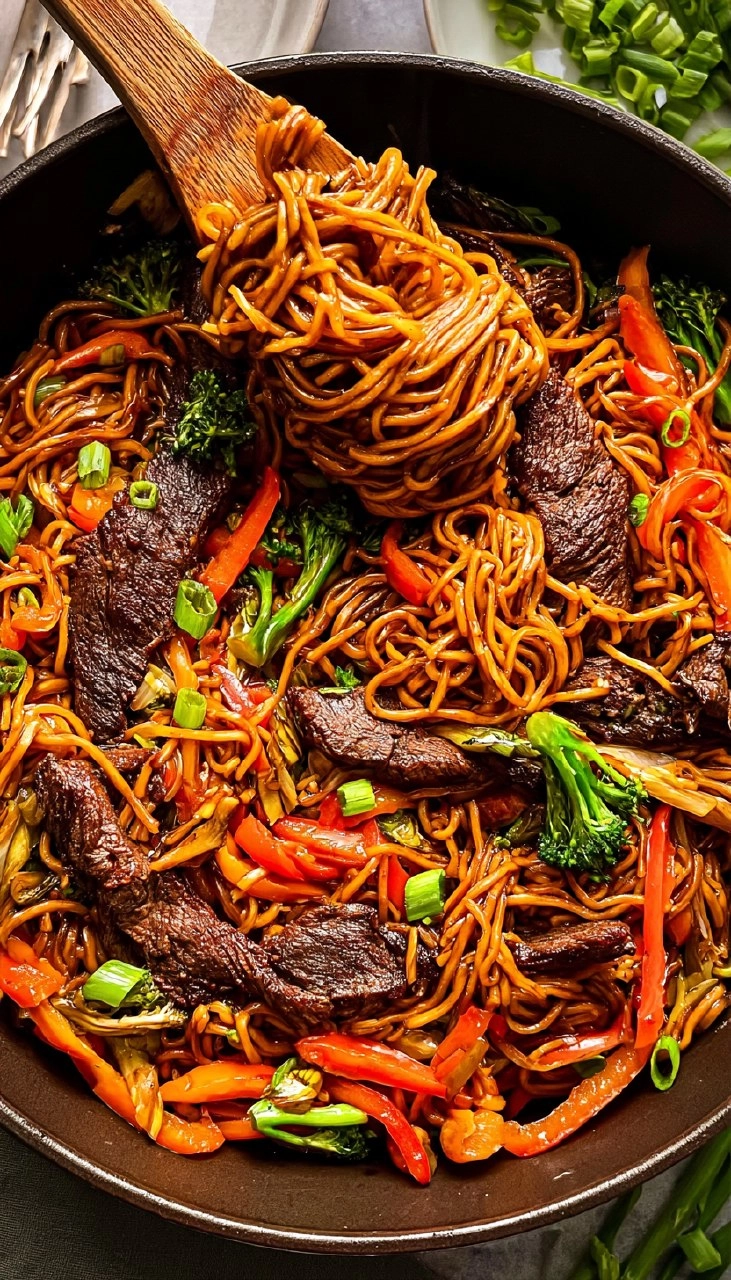 Ridiculously-Good Steak Lo Mein