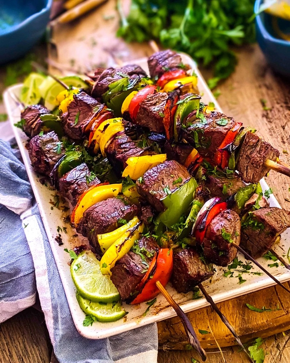 Steak Kabobs | Easy Grilled Skewers for Dad’s Cookout