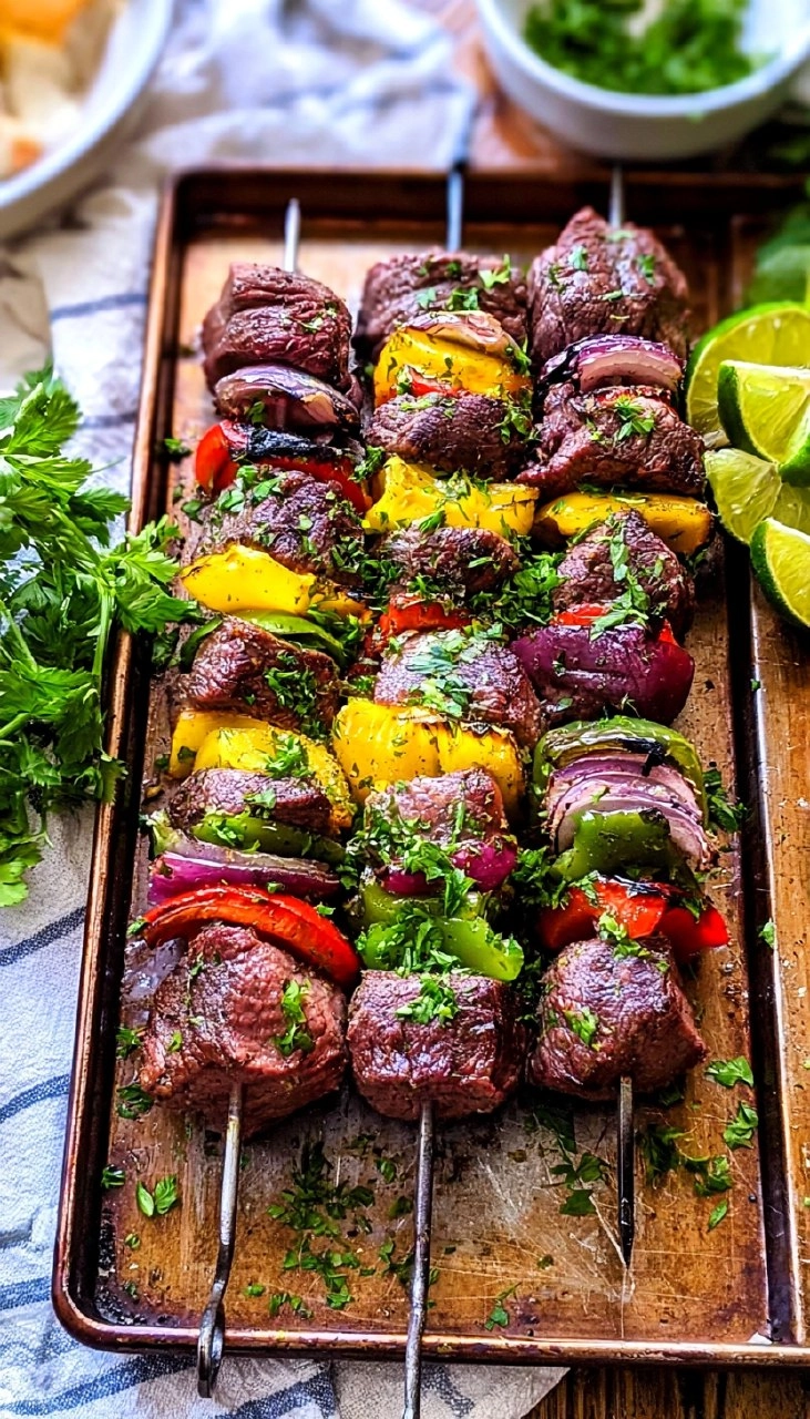 Steak Kabobs | Easy Grilled Skewers for Dad’s Cookout