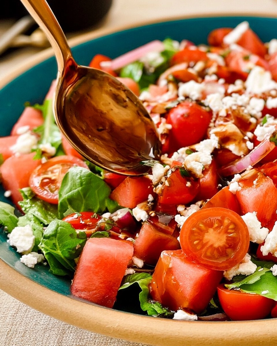Watermelon Feta Salad | Fresh Summer Picnic Side
