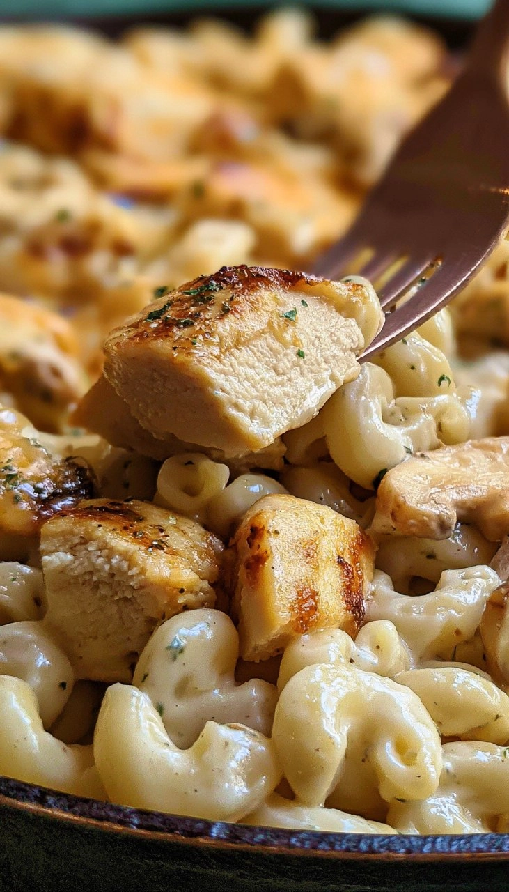 White Cheddar Ranch Chicken Pasta