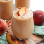 5-Minute-Peach-Smoothie-Recipe