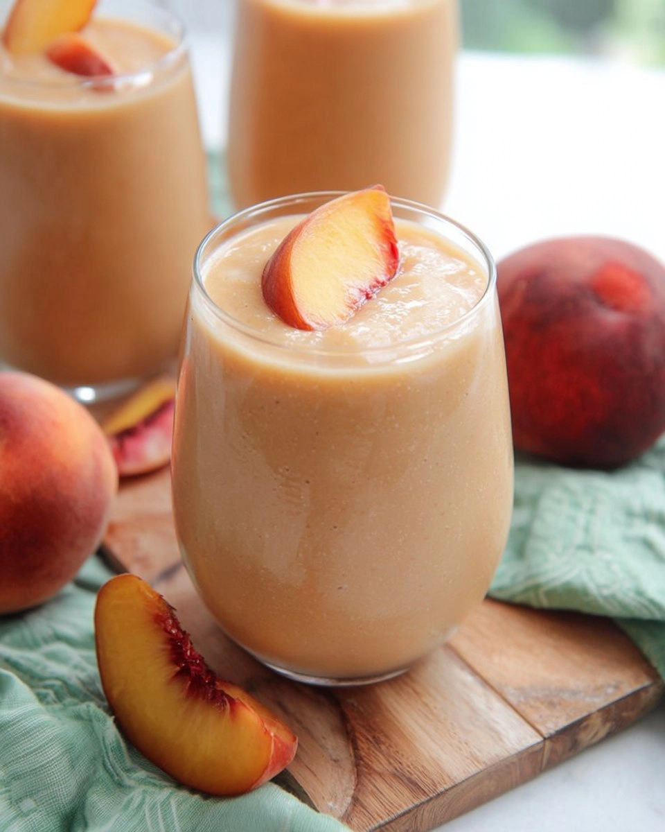 5-Minute-Peach-Smoothie-Recipe