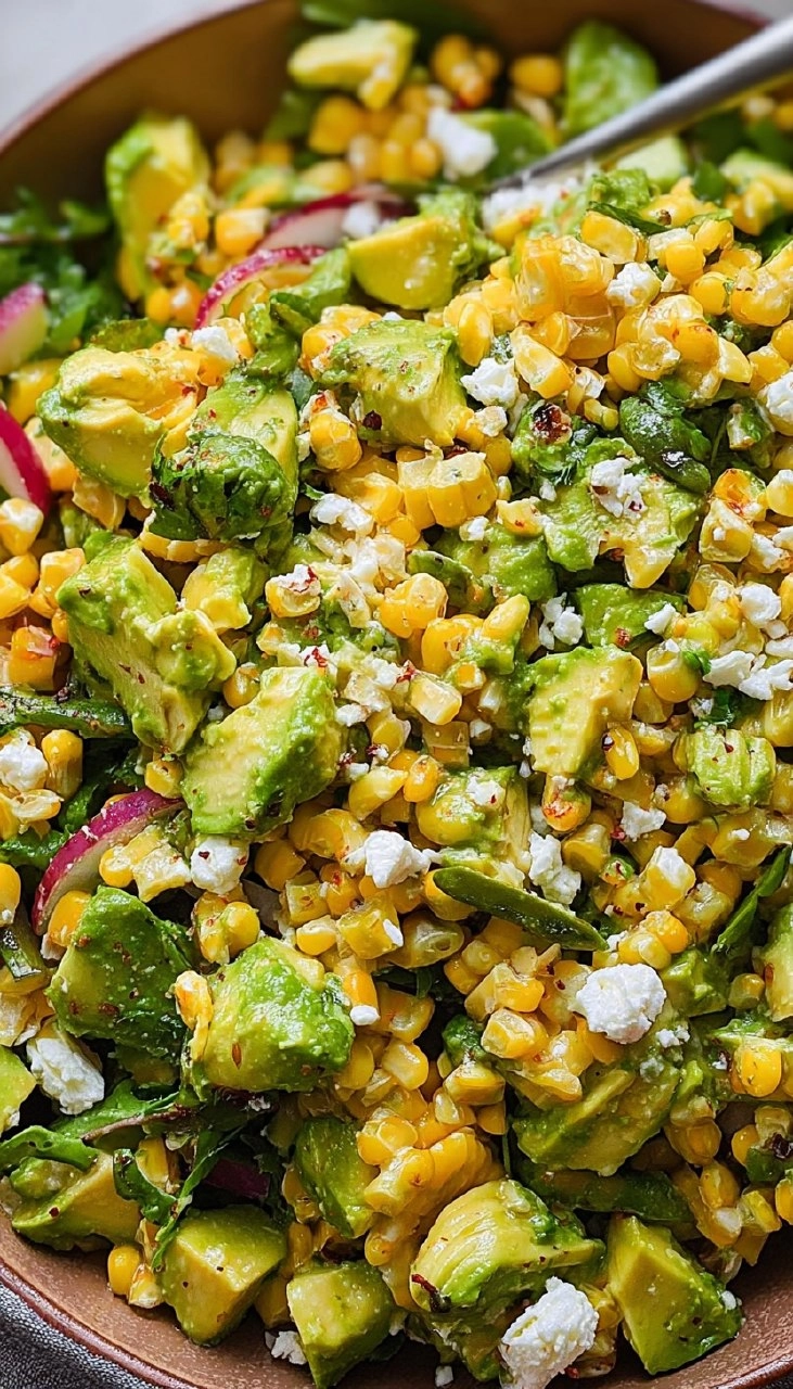 Avocado and Corn Salad 90 Avocado and Corn Salad