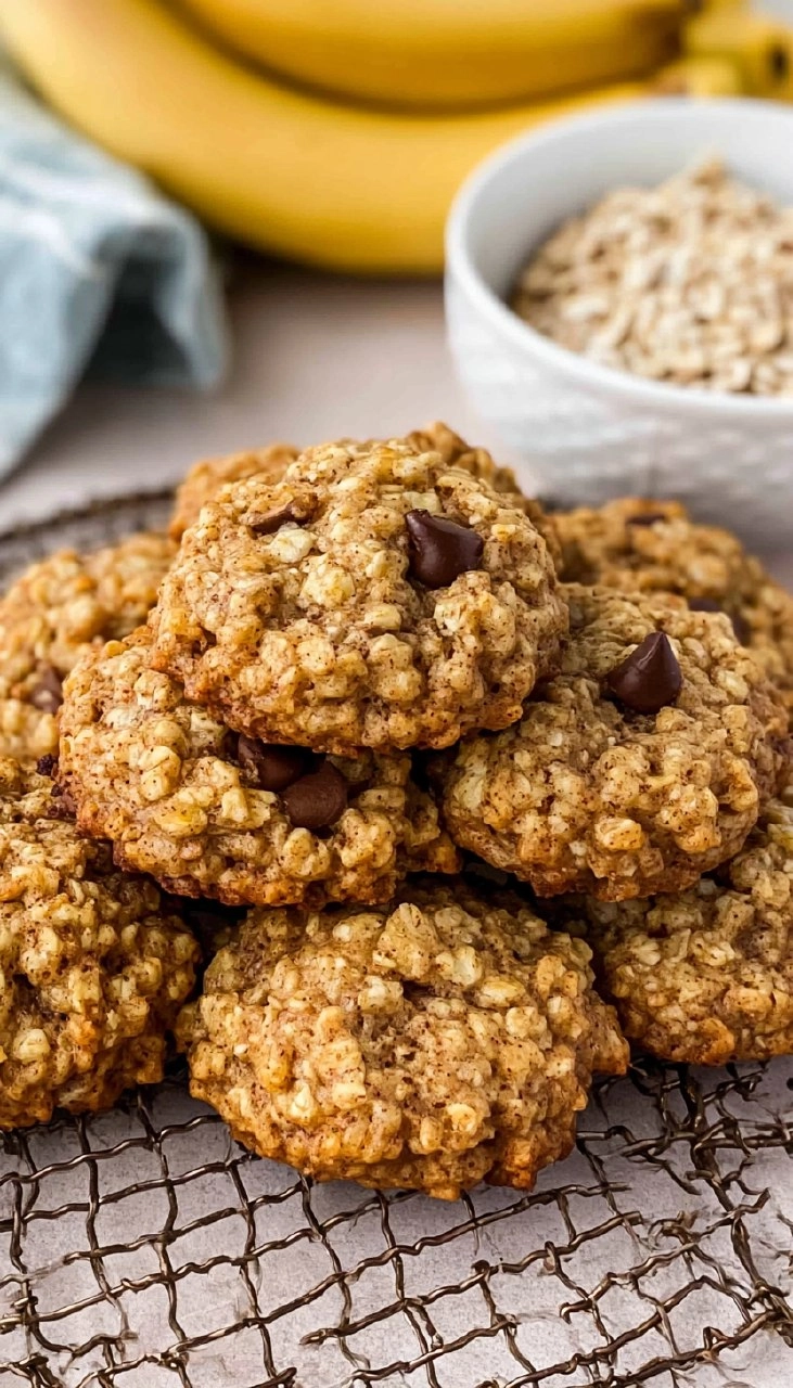 Banana Oatmeal Cookies 105 Banana Oatmeal Cookies