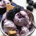 Blackberry Cheesecake Cottage Cheese Ice Cream 71 Blackberry-Cheesecake-Cottage-Cheese-Ice-Cream-Recipe
