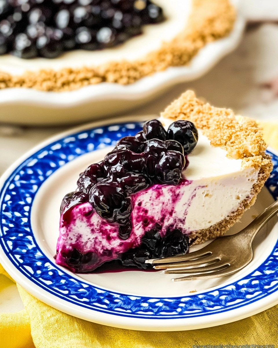 Blueberry-Cream-Cheese-Pie-No-Bake-Recipe