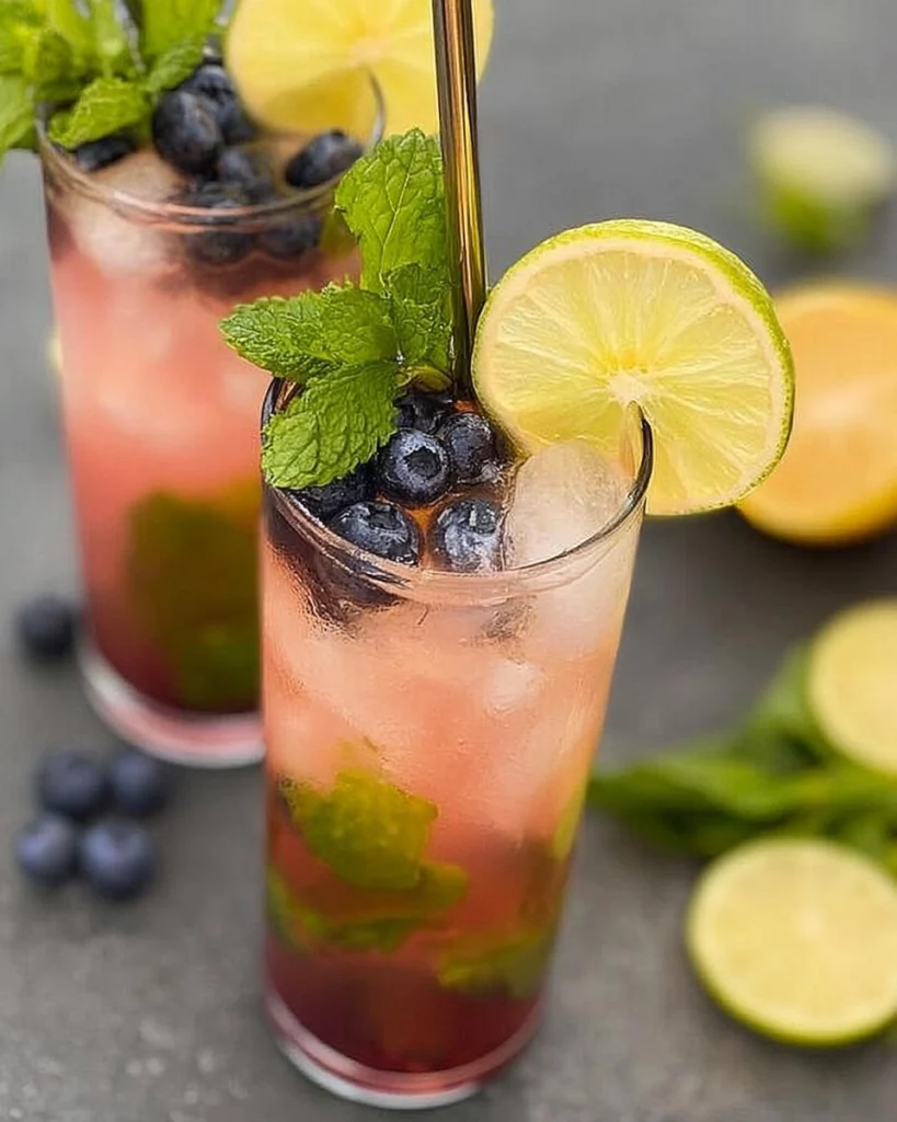 Blueberry-Mojitos-Recipe