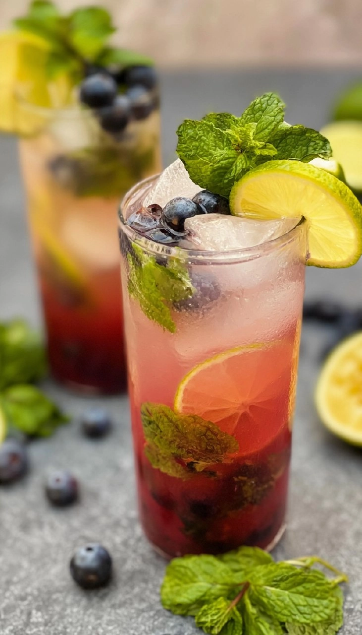 Blueberry Mojitos 70 Blueberry Mojitos