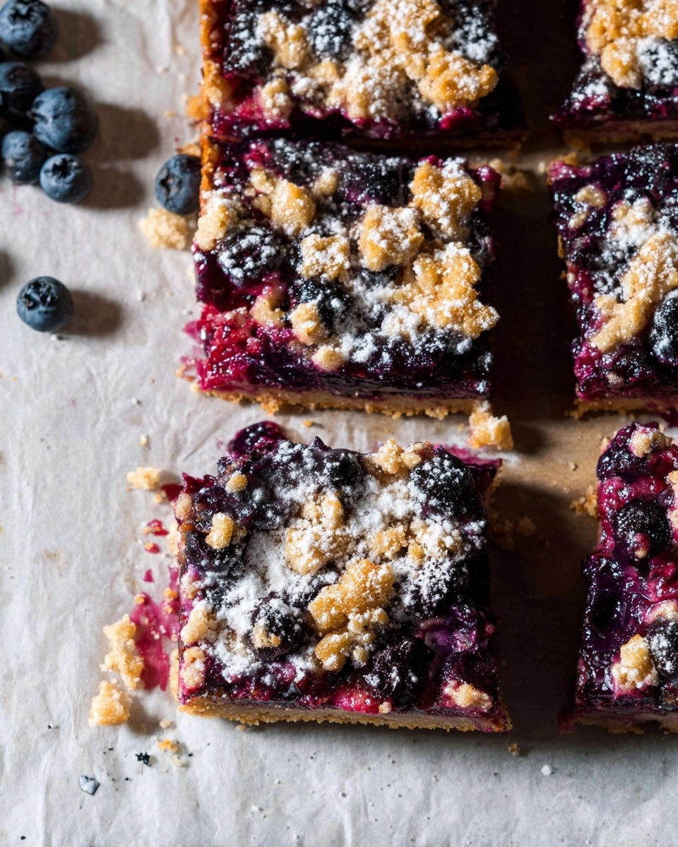 Blueberry Pie Bars